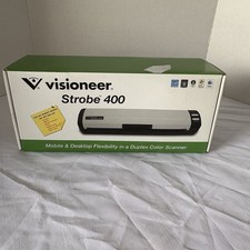 Visioneer Strobe 400 Electronic Portable Sheetfed Scanner New in box picture