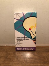 Vintage Macintosh Aldus Intellidraw Instructional Video VHS New & Sealed picture