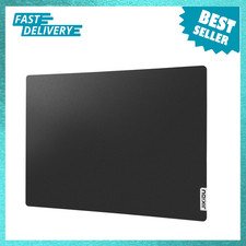 Glass Gaming Mouse Pad, Speed Surface, Large Size 15.75x11.81 Inches, Black, for picture