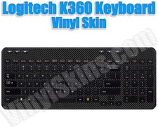Choose Any 1 Vinyl Decal/Skin for Logitech K360 Keyboard - Free US Shipping picture