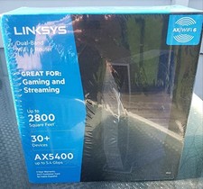 Linksys E9450 Wi-Fi 6 Dual-Band AX5400 Router - Black picture