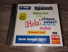 Expert Software Speak Spanish PC CD-ROM for Windows 3.1/95 Expert Software 1995 picture