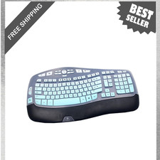 Silicone Keyboard Skin Cover for Logitech K350 MK550 MK570 Wireless Wave US picture