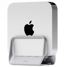 AFOOYO Mac Mini Stand, ABS Vertical Holder - Universal Fit for Gray picture
