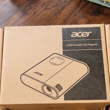 Acer C200 Portable LED Projector Black Desktop picture