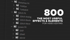 Premiere Pro Effect & Elements Library 800 + picture