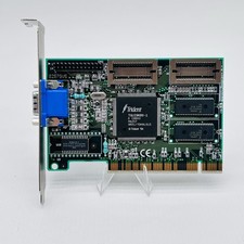 Jaton 8257G/5V Trident TGUI9680 PCI Graphics Card, 1MB RAM, IBM Retro PC's picture