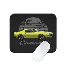 Bumblebee Camaro Mouse Pad Gift for American Muscle Car Fan 9x8