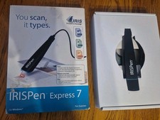 IRISPen Express 7 USB Pen Scanner for Windows New in Box picture