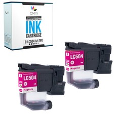 2-Pack Compatible CMYi LC504M Ink Cartridge fits Brother INKvestment MFC-J1365DW picture