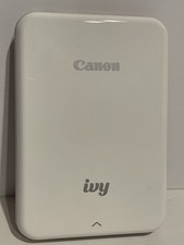 Canon PV-123 Mini Photo Printer Zink Color USB White Rose Gold Tested For Power picture