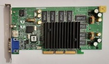 MSI MS-8838 AGP Graphics Card (GeForce3 Ti200, 64MB, TV out, Medion, retro, 2001) picture