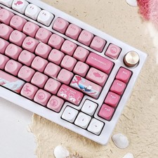Kanagawa Sakura PBT Keycaps Set for Mechanical Keyboards, 126 Keys, MOA Profile picture