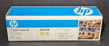HP CB542A Yellow Toner Cartridge Color LaserJet CP1215 CM1312 OEM - Exp 11172010 picture