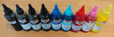 Premium Pigment Refill Ink for Stylus Photo Printers R3000 and More Set of 9 picture