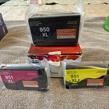 ejet Compatible HP Inkjet Cartridges 950XL 951XL Black Magenta Yellow picture