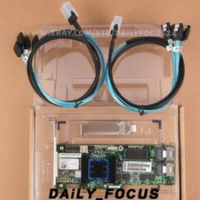 Adaptec ASR-6805 8-Kanal PCIe SAS/S-ATA RAID Controller card 2x 8087 Cable picture