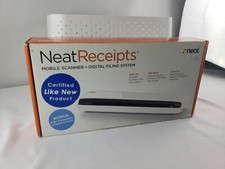 NeatReceipts Mobile Document Scanner and Digital Filing System. New/open Box picture