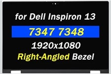 FHD 1080P LCD Touch Screen Assembly - Dell Inspiron 13 7347 7348 7359 P57G Bezel picture