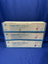 Konica Minolta magicolor 7400 Printer High Yield Toner - 1x 8938613 , 2x 8938615 picture