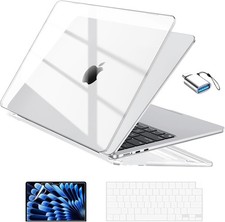 EooCoo MacBook Air 13.6 Case M2 M3 M4 M5 Crystal Clear picture