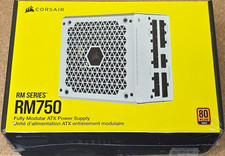 CORSAIR RM750 (2021) 750W 80 PLUS Gold Modular Power Supply WHITE CP-9020231-NA picture