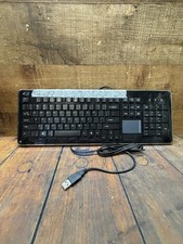 Adesso SlimTouch AKB-440UB Full-Sized USB Keyboard with Built-in Touchpad picture
