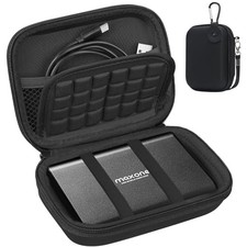 Hard Carrying Case for Maxone Ultra Slim Portable External Hard Drive Black picture