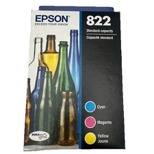 Genuine SET EPSON #822 Ink 2028 WORKFORCE WF-3820 3823 4820 4830 4833 4834 SEAL picture