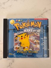 Pokemon Gotta Make 'em All Project Studio - Blue Version PC Software (1999) picture