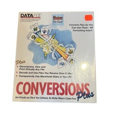 VTG NOS DataViz Conversions Plus Software for Windows New Sealed Converts Files picture