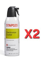 2-Pack, Staples Electronics Duster 10 Oz New picture