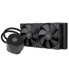 Silverstone NovaPeak All-in-one INTEL/AMD CPU Water Cooler, NP240B picture