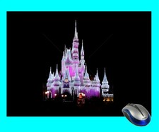 Cinderella Castle MAGIC kINGDOM Walt Disney Computer Mouse Pad Mat cc3 picture