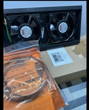 NEW OLD STOCK-Great Lakes Dual Rack Cooling Fan 7217WS 115VAC 50/60Hz 150CFM picture