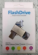 USB Flash Drives Compatible 128GB 3 in 1 Jump Drive Memory Stick picture