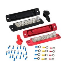 12 Point Busbar Power Distribution 180A 12V DC Red 12V 180A 12 Point picture