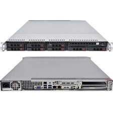 Supermicro CSE-113 1U Rack Server 2xE5-2695 V3 no PC4 RAM X10DRW-iT 8xSFF 2.5