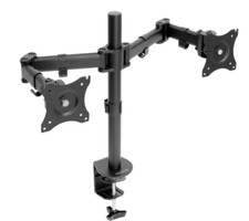 Mount-It MI-1752 Height Adjust Full-Motion Desk Mount for 2x 13-27