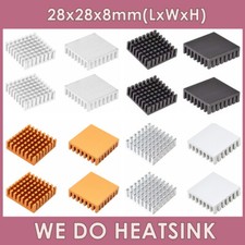 28x28x8mm With or Without Tape Electronic Radiators Heatsink for CPU GPU IC Chip picture