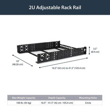 StarTech 2U Fixed 19