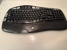 Logitech K350 Wireless Comfort Wave Ergonomic Keyboard W/ UNIFY USB Receiver picture