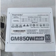 Segotep GM850W Iceberg 850W ATX Fully Modular Power Supply 80 Plus Gold picture