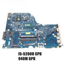 14276-1M For ACER asipre E5-772G Laptop Motherboard 940M GPU I5-5200U CPU picture