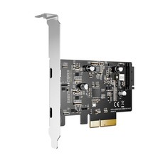 MAIWO 10Gbps PCIE USB C 3.2 GEN 2 Card, 2-Port USB-C to KC014, Black picture