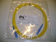 Fiber Optic Patchcord 3 Meter SC/UPC–SC/UPC FIS 9/125 Singlemode New in Bag picture