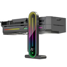 ARGB GPU Support Bracket Universal Temperature Display Graphics Card Brace picture