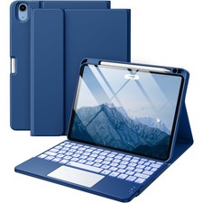 Harvopu Compatible With IPad Air 11 Inch & Air 5th/ Air 4th Gen (Navy Blue) picture