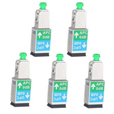 5 PCS Fiber Optical Adapter SC/APC Male To SC/UPC Female Singlemode Coupler picture