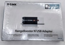 D Link Range Booster USB Adapter DWA140 N300 New Sealed  picture